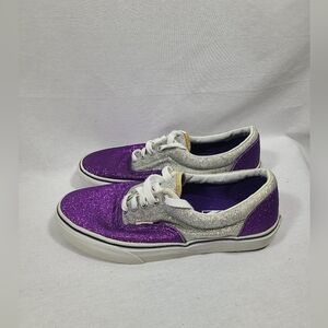 Glitter vans- Unisex- Mens size 7- Womens size 8.5